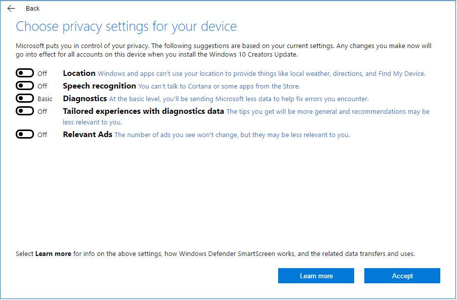 Microsoft поведала, как именно Windows 10 шпионит за пользователем