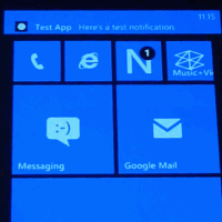Отсутствие центра уведомлений на Windows Phone 8
