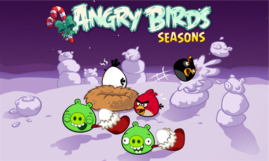 Angry Birds Seasons для Windows Phone