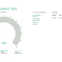 Microsoft представила приложение для измерения скорости Интернета.