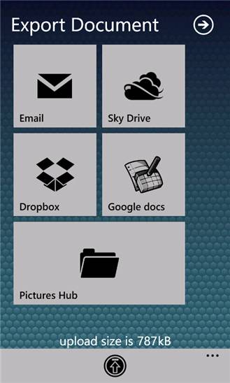 HD Scanner для Windows Phone