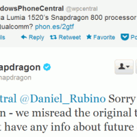 Qualcomm случайно подтвердил Snapdragon 800 на Nokia 1520