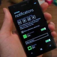 Единственный подлинный скриншот центра уведомлений Windows Phone 8.1