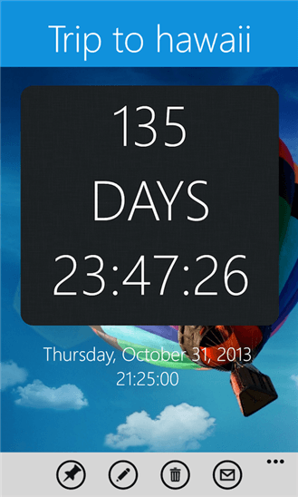 Скачать Countdown для Nokia Lumia 735