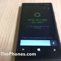 Видео работы Cortana на Windows Phone 8.1