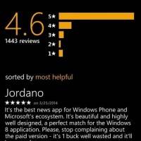 Первый скриншот магазина Windows Phone 8.1
