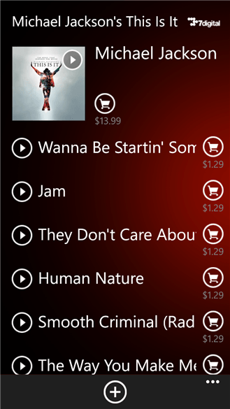 Music Hub для Windows Phone
