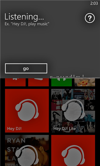 Hey DJ! для Windows Phone