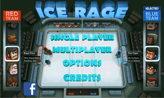 Скачать Ice Rage: Hockey для HTC 8XT