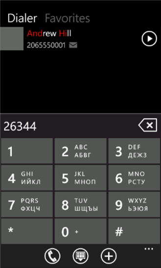 Скачать Quick Call для Nokia Lumia 1020