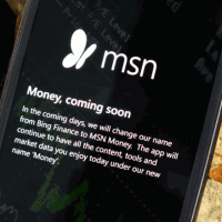Bing Финансы скоро переименуют в MSN Money