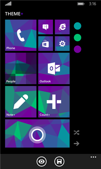Скачать Theme+ для Microsoft Lumia 950