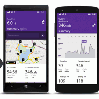 Приложение Microsoft Health доступно во всех магазинах Windows Phone, iOS и Android