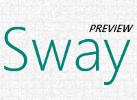 Sway – новое приложение в пакете Office