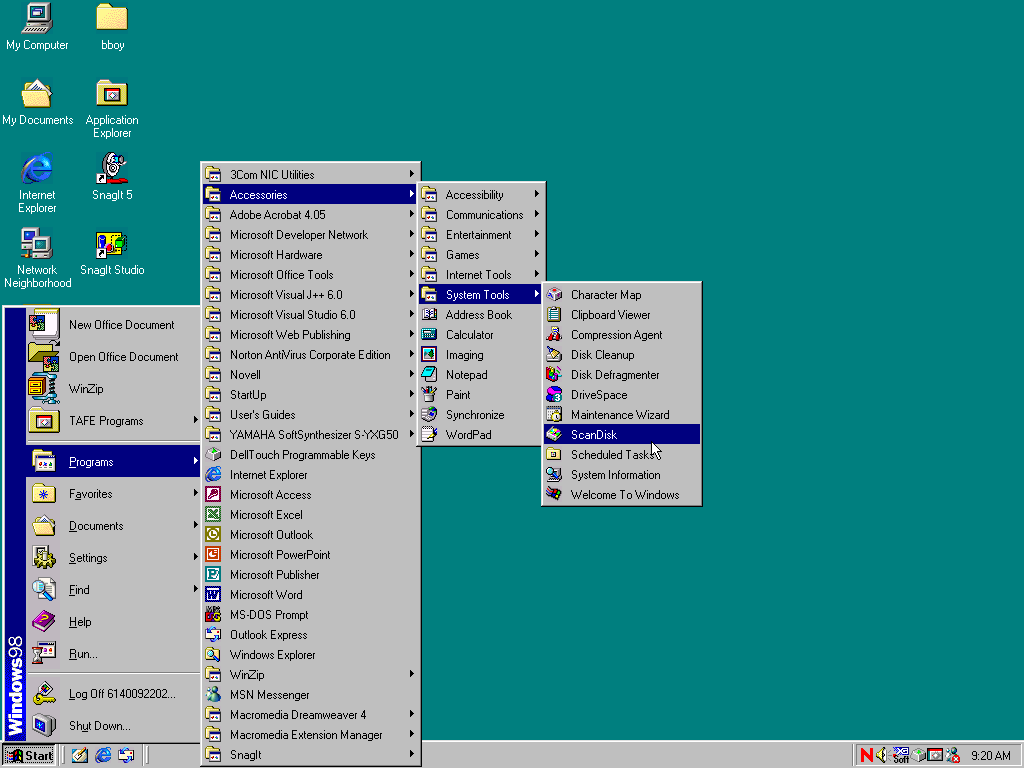 windows 95 start button classic shell