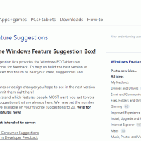 Microsoft запустили сайт Windows 10 UserVoice