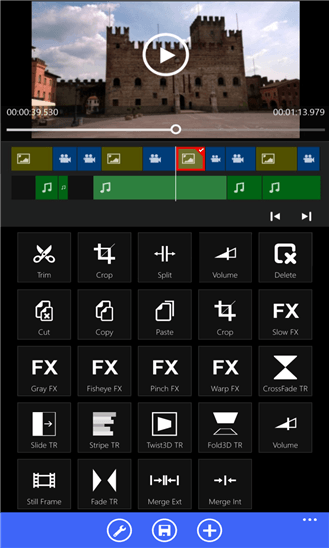 Movie Maker 8.1 для Windows Phone
