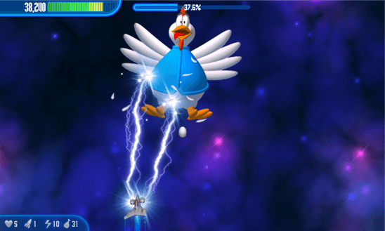 Скачать Chicken Invaders 3 для Huawei Ascend W1