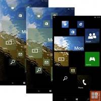 Утекли новые скриншоты Windows 10 для смартфонов, раскрывающие возможность изменять прозрачность плиток
