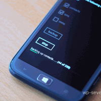 Как сделать бекап контактов и смс на карту памяти в Windows Phone