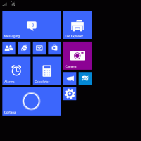 Первый взгляд на Windows 10 для небольших планшетов