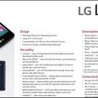 Windows Phone-смартфон от LG подтвержден
