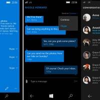 Сообщения на Windows 10 Mobile получило интеграцию со Skype