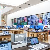 Microsoft открыла большой флагманский магазин на Пятой Авеню