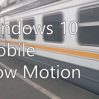 Пример замедленной съёмки на Windows 10 Mobile