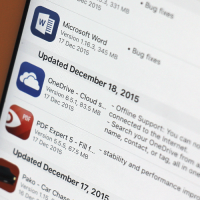 OneDrive для iOS получило возможность быстрого создания документов