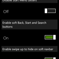 Панель навигации Lumia 630