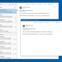 Outlook Mail получит функцию отображения письма в отдельном окне