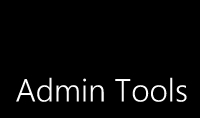 Программа Admin Tools
