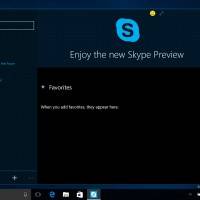 Skype UWP получило поддержку темной темы оформления и нескольких аккаунтов