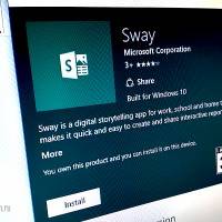 Microsoft передумала выпускать Sway для Windows 10 Mobile