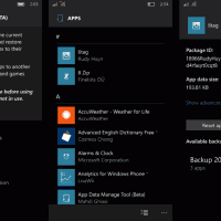 Вышло приложение для полного бэкапа данных приложений в анлокнутых Windows 10 Mobile
