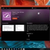 Open Live Writer доступен в магазине Windows Store