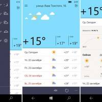 На Windows 10 вышло приложение Яндекс Погода