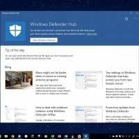 Microsoft выпустила приложение Windows Defender Hub
