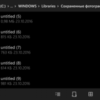 интересный баг "родного" проводника windows 10 mobile