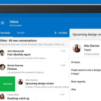 В Outlook для Android появилась функция упоминания пользователей