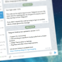 Telegram для Windows получил редактор тем