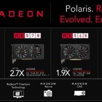 AMD представила новые видеокарты сери RX 500