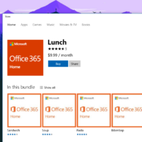 Microsoft начнет продавать подписку Office 365 через Windows Store