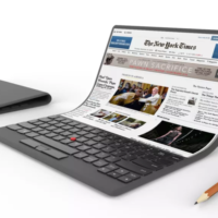 Lenovo показала странный концепт ноутбука будущего