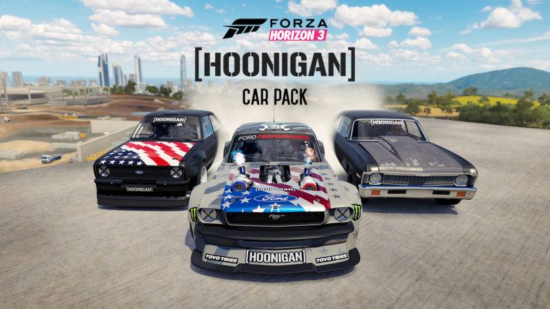FH3 Hoonigan Car Pack Trailer Thumb
