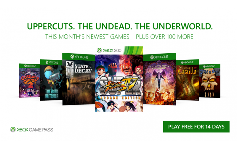 Xbox Game Pass October Games