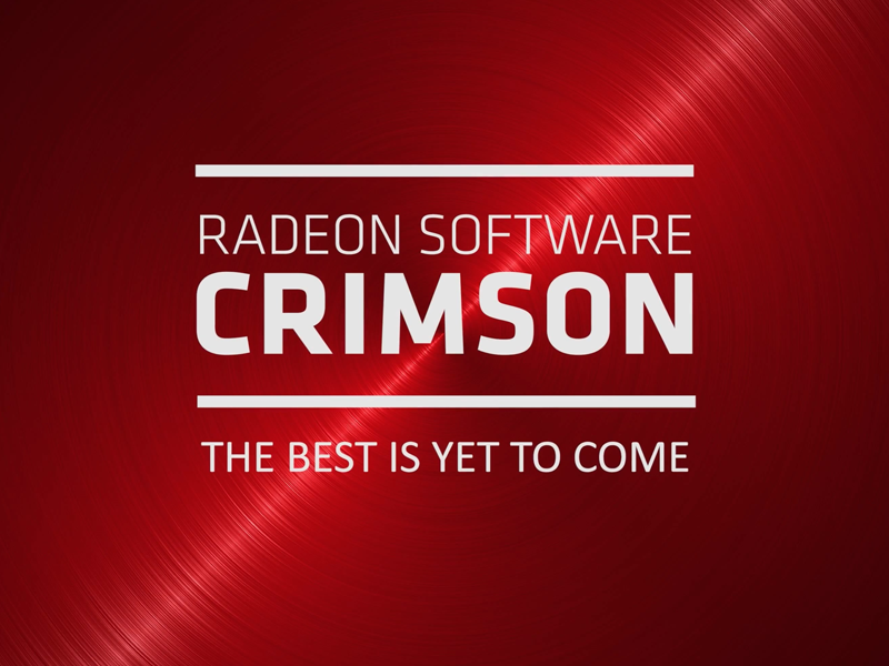 AMD Radeon Crimson