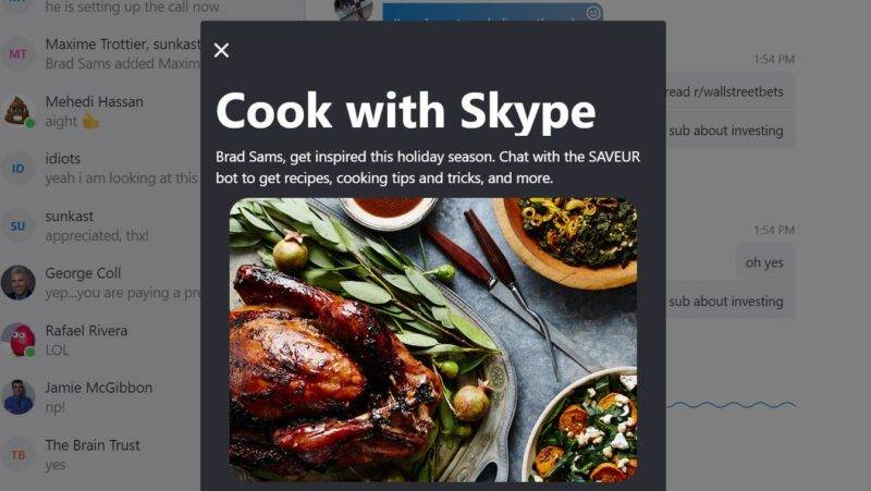 Skype Ad