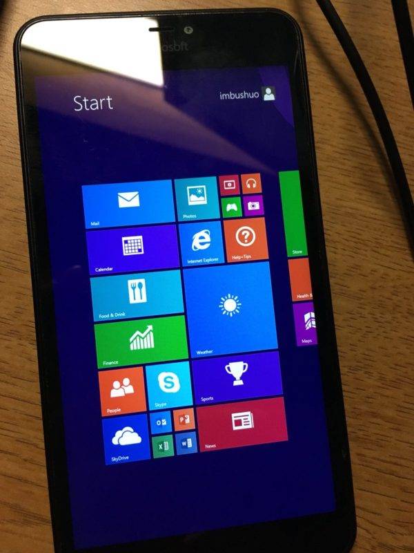 Lumia 640 XL Windows RT